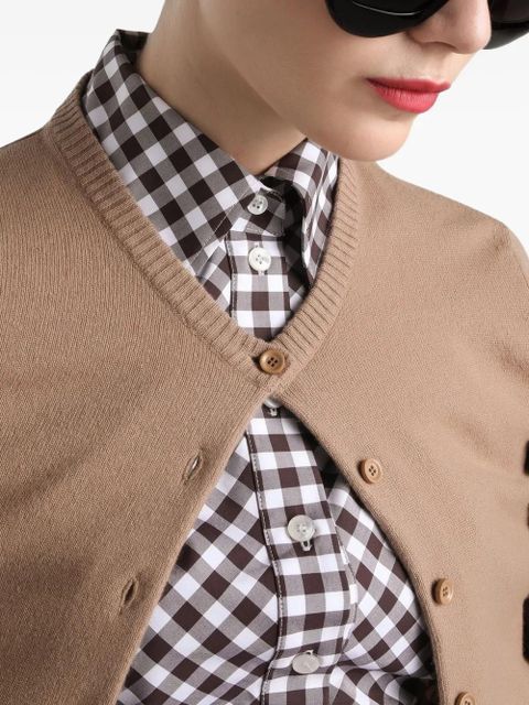 Dolce & Gabbana button-front cashmere cardigan - Brown