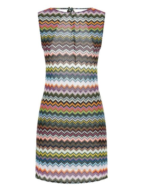 Missoni zig-zag knitted mini dress - SM9YJ - zdjęcie produktu nr 1