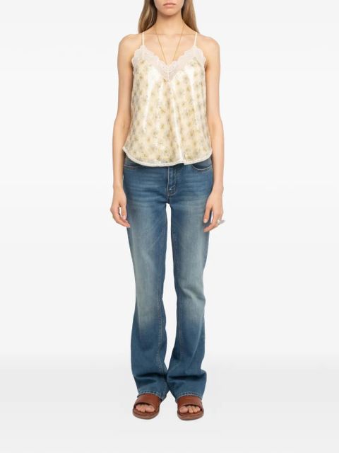 Zadig&Voltaire Christy sequin floral top - Neutrals - zdjęcie produktu nr 2