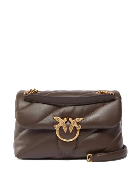PINKO Classic Love Puff Maxi Quilt cross body bag - Brown - zdjęcie produktu nr 1