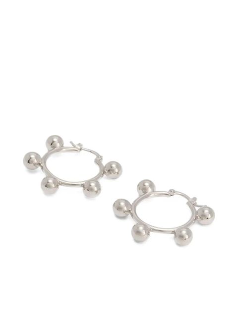 Jil Sander hoop earrings - Silver