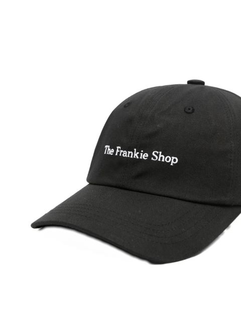 The Frankie Shop logo-embroidered baseball cap - Black