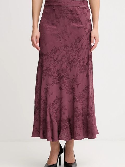 Hoss Intropia spódnica kolor bordowy maxi rozkloszowana 8422464 - zdjęcie produktu nr 1