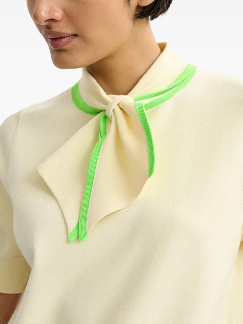 Essentiel Antwerp Jonda short-sleeve top - Neutrals