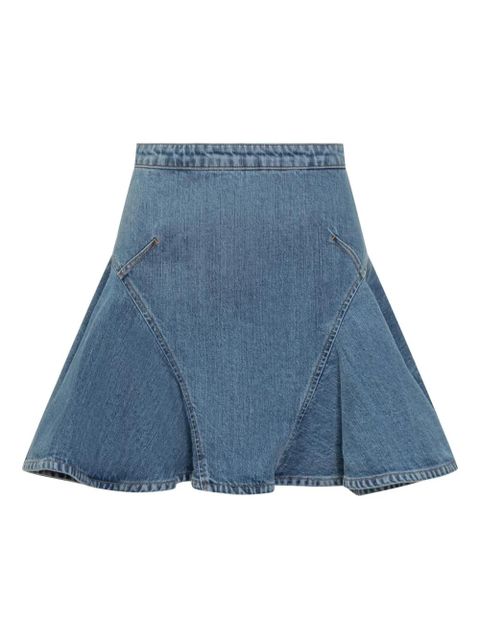 Givenchy denim flared short A-line skirt - Blue - zdjęcie produktu nr 1