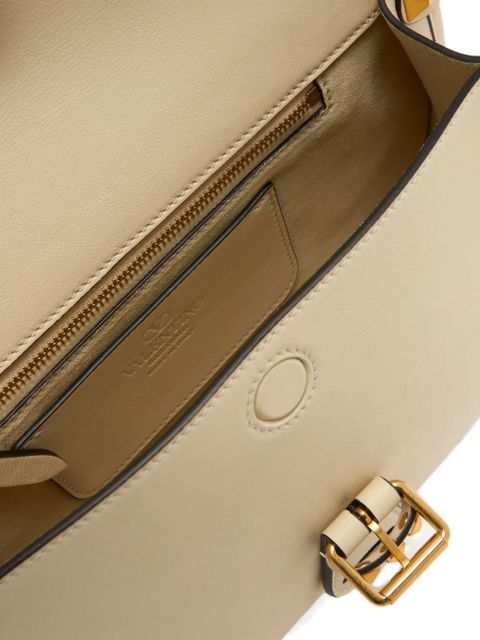 Valentino Garavani Flaneuse leather shoulder bag - Neutrals
