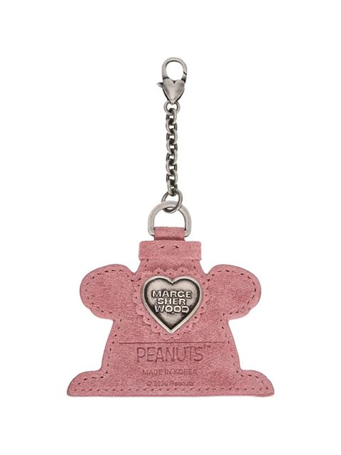 Marge Sherwood x Peanuts™ heart-detail charm - Pink - zdjęcie produktu nr 1