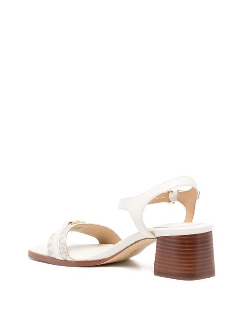 Michael Kors 50mm Mandy sandals - White