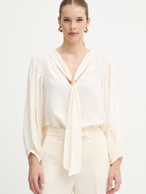 Simona Corsellini bluzka z dodatkiem jedwabiu