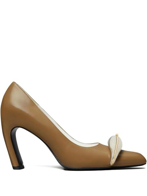 Tory Burch 90mm pierced pumps - Brown - zdjęcie produktu nr 1