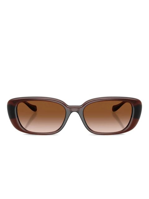 Versace Eyewear Medusa-embellished sunglasses - Brown - zdjęcie produktu nr 1