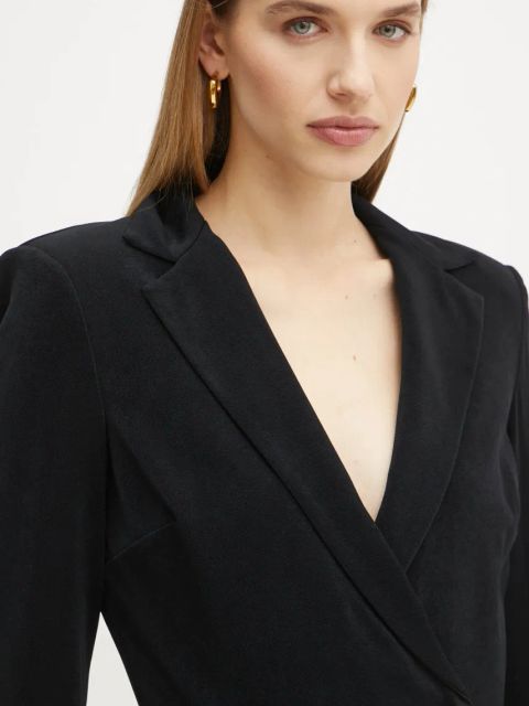 Guess sukienka NOA kolor czarny mini dopasowana W4BK68 KCHI0