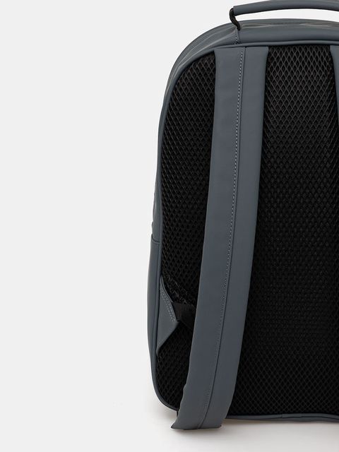 Rains plecak 13680 Book Daypack Large kolor niebieski duży gładki 13680