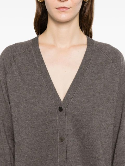 The Row buttoned cardigan - Brown