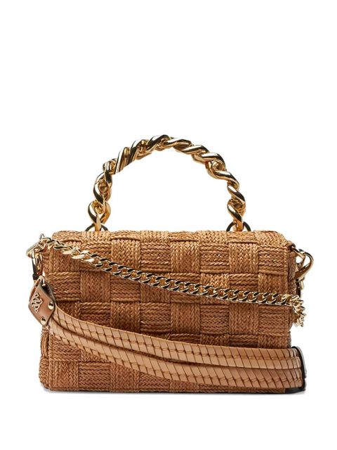 Casadei Hanoi logo-detail tote bag - Brown - zdjęcie produktu nr 1