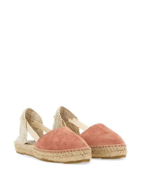 Manebi suede tie-fastening sandals - Brown - zdjęcie produktu nr 2