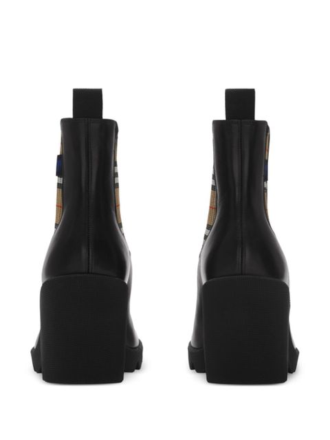 Burberry 85mm leather Chelsea boots - Black - zdjęcie produktu nr 2