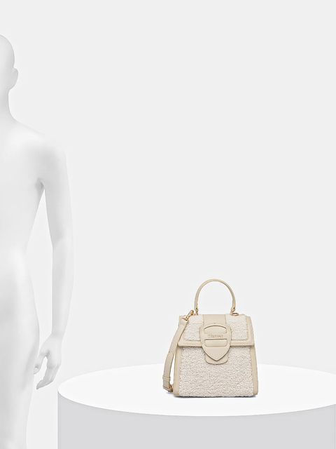 Blauer torebka kolor beżowy WALLY05