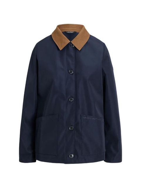 Lauren Ralph Lauren collared barn coat - Blue - zdjęcie produktu nr 1