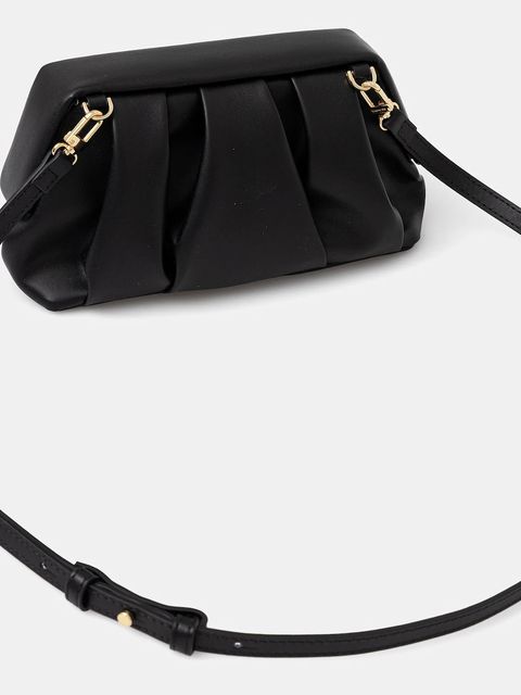 Themoire torebka kolor czarny TMCOAFN1