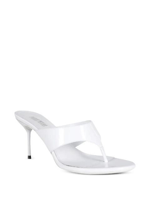 Paris Texas Lidia patent-leather mules - White - zdjęcie produktu nr 2
