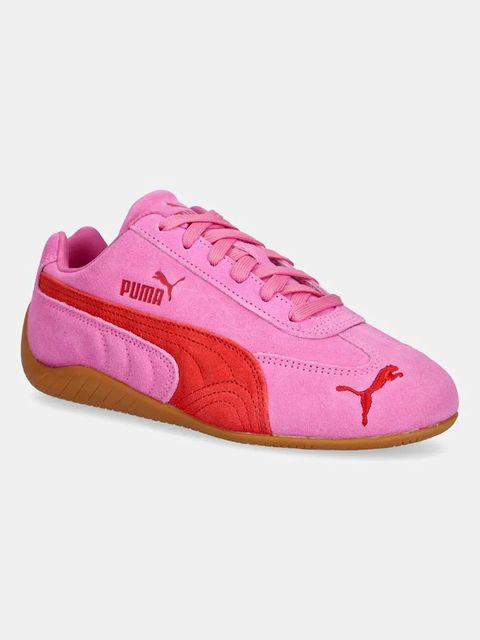 Puma sneakersy zamszowe Speedcat OG kolor różowy 398846 - zdjęcie produktu nr 1