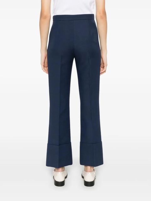 Valentino Garavani Crepe Couture trousers - Blue - zdjęcie produktu nr 2