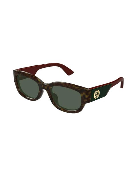 Gucci Eyewear Interlocking G sunglasses - Brown - zdjęcie produktu nr 2