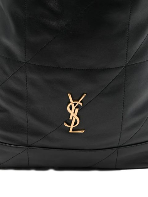 Saint Laurent quilted chain shoulder bag - Black