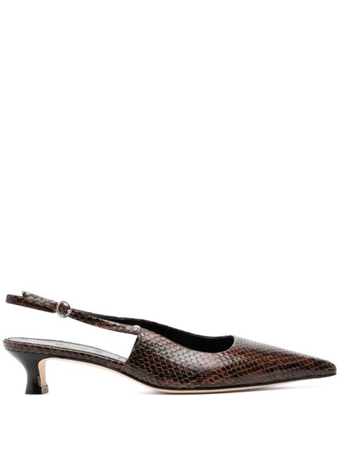 Aeyde 50mm Catrina pumps - Brown - zdjęcie produktu nr 1