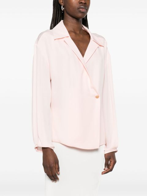 KHAITE Ashton blouse - Pink