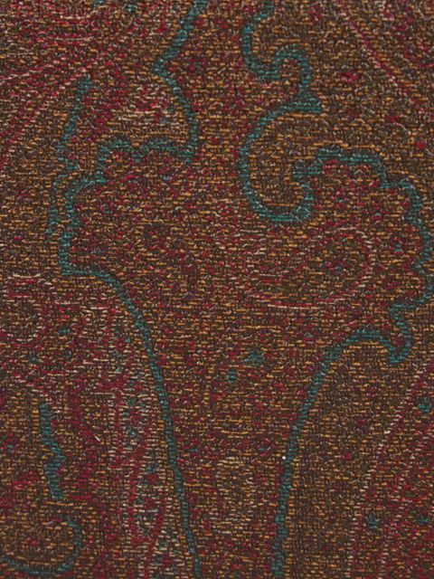 ETRO Paisley Jacquard clutch bag - Brown