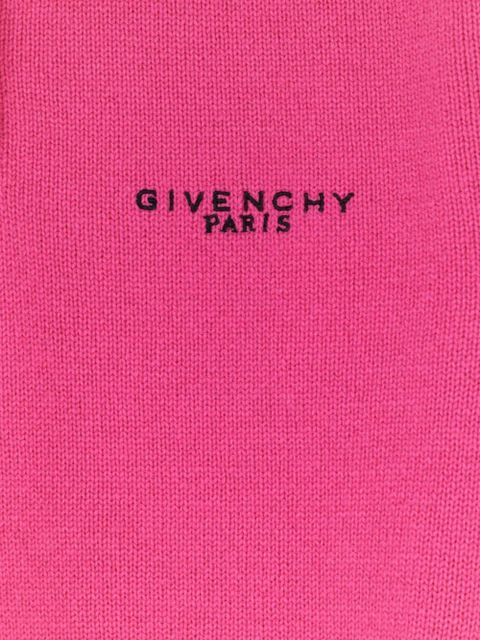 Givenchy logo-embroidered polo top - Pink - zdjęcie produktu nr 2