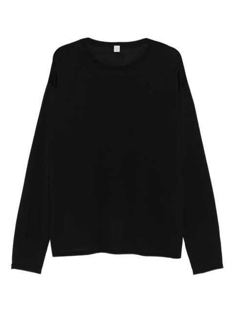 TOTEME round-neck sweater - Black - zdjęcie produktu nr 1