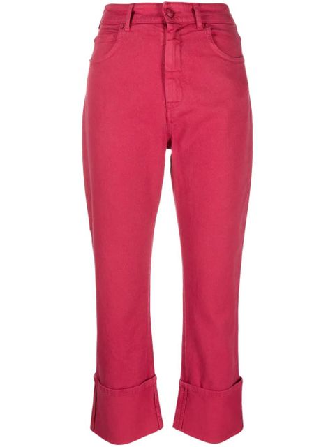 Max Mara cropped straight-leg jeans - Pink - zdjęcie produktu nr 1