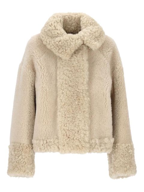 Moncler Gobain short down jacket - Neutrals - zdjęcie produktu nr 1