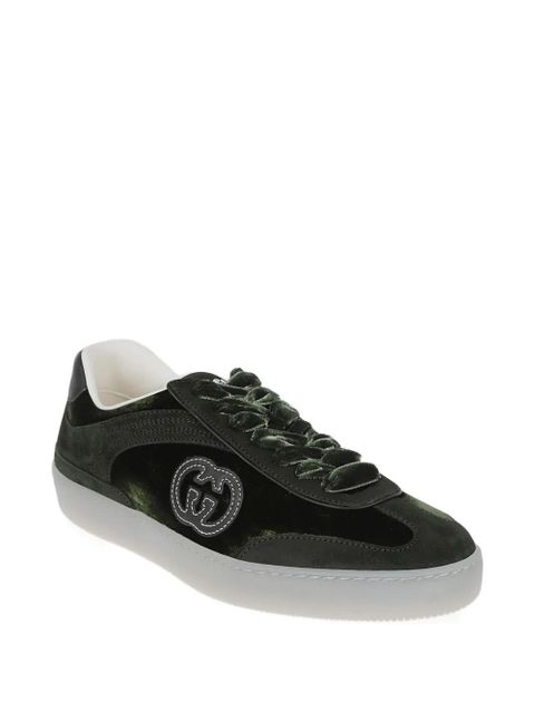 Gucci G75 logo-detail sneakers - Green - zdjęcie produktu nr 2