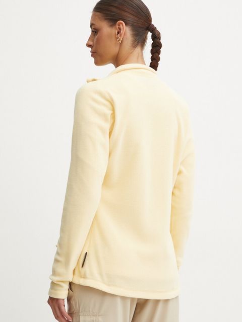 Helly Hansen bluza sportowa Daybreaker kolor żółty gładka 51599