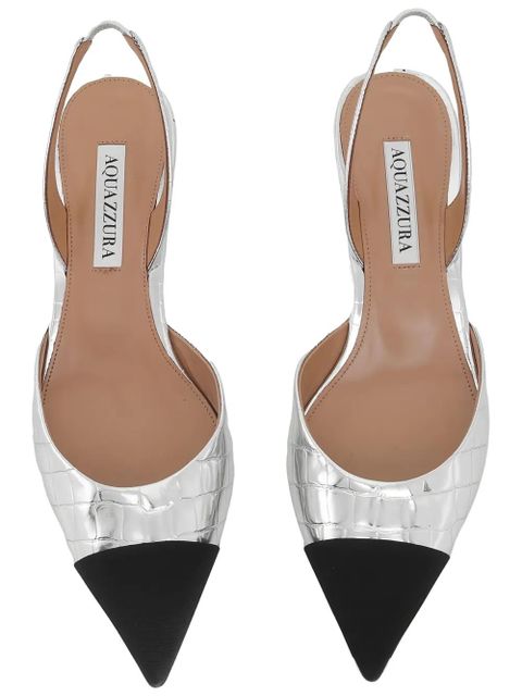 Aquazzura pointed toe pumps - Silver