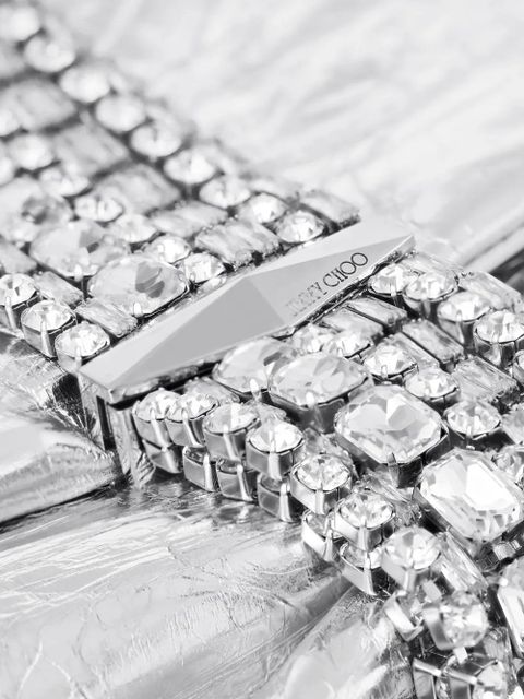 Jimmy Choo Zandra clutch bag - Silver