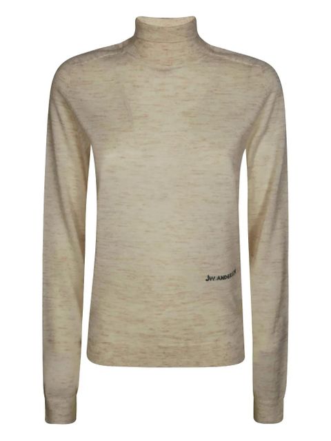 JW Anderson long-sleeve turtleneck T-shirt - Neutrals - zdjęcie produktu nr 1