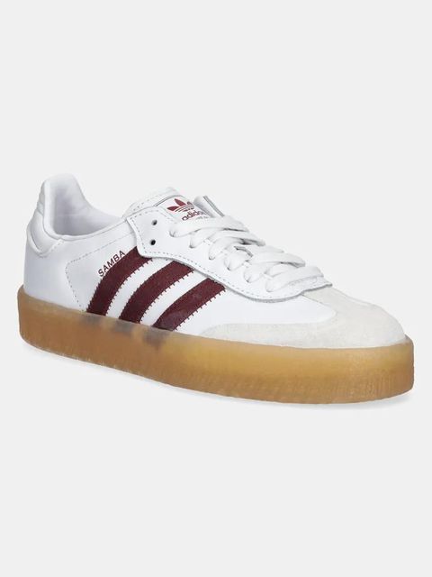 adidas Originals sneakersy skórzane Sambae kolor biały JP5610 - zdjęcie produktu nr 1