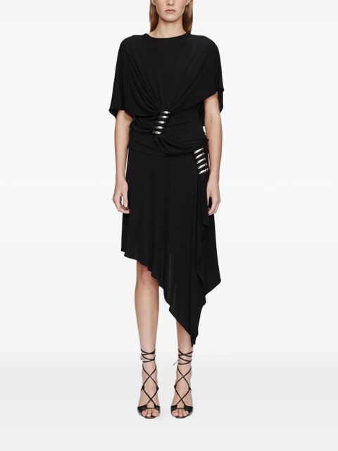 Christopher Esber coiled embellished midi skirt - Black - zdjęcie produktu nr 1