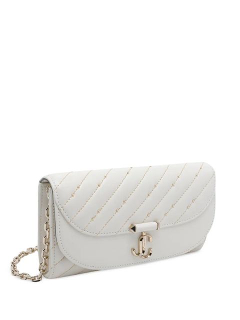 Jimmy Choo Curve clutch bag - Neutrals