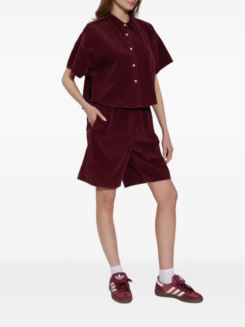 American Vintage Padow corduroy shirt - Red - zdjęcie produktu nr 2