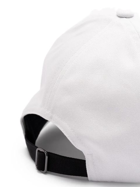Moncler logo-patch baseball cap - White