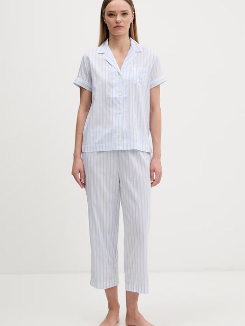 Lauren Ralph Lauren piżama dwuczęściowa damska z bawełną - zdjęcie produktu nr 1