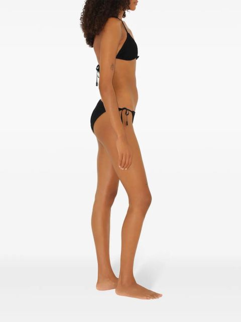 Burberry crinkled bikini briefs - Black