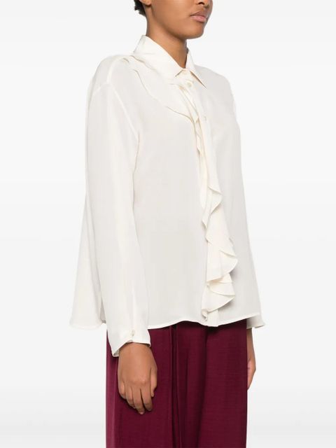 Victoria Beckham silk shirt - White