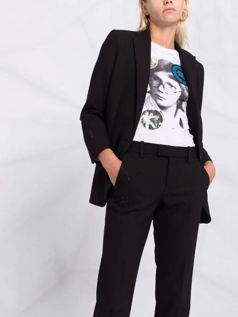 Zadig&Voltaire slim-fit suit trousers - Black